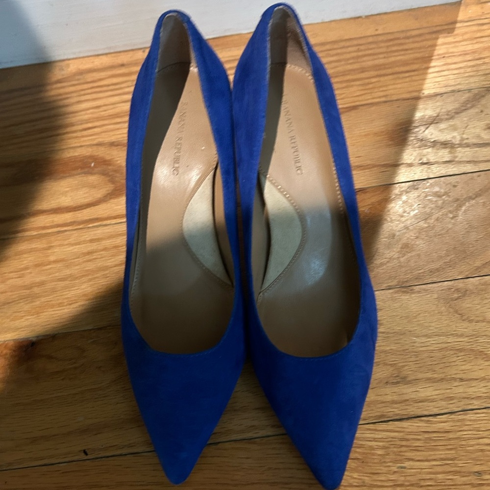 Banana Republic Women's Royal Blue Heels